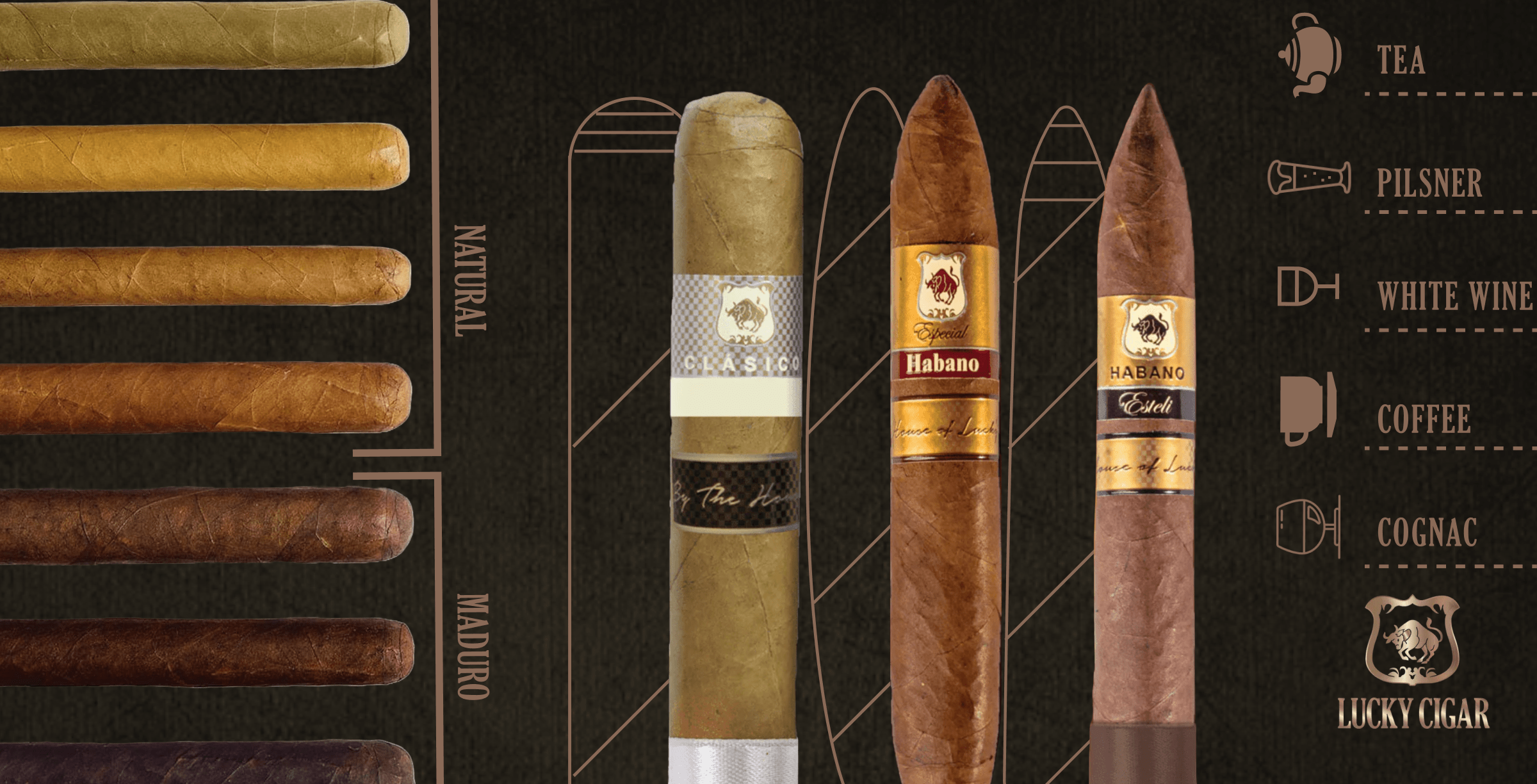4 types of tobacco Guide to Different Types of Cigars: Size, Shape, Flavors & More