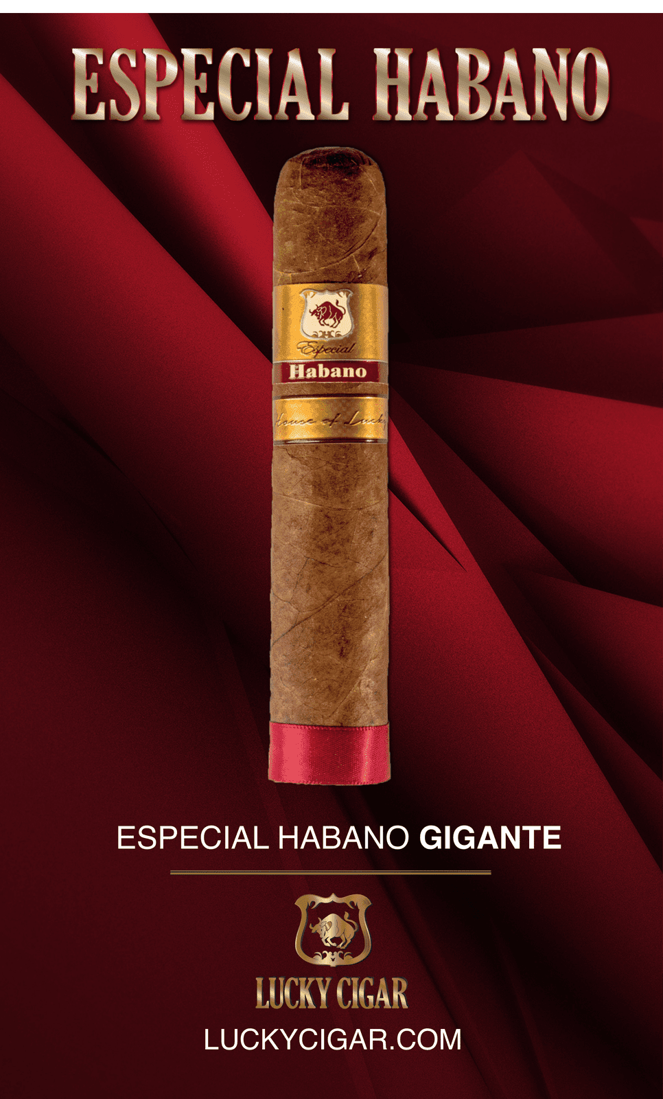 Habano Cigars: Especial Habano by Lucky Cigar: Gigante Box Press 7x70 Single Cigar