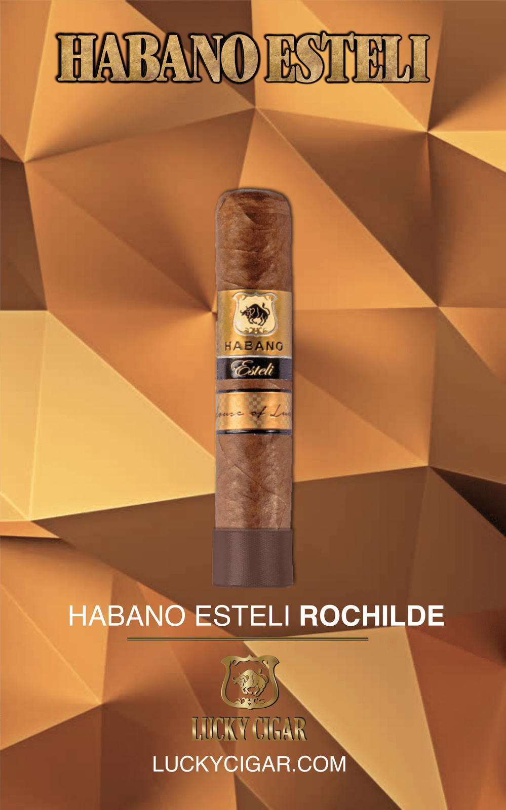 Habano Cigars: Habano Esteli by Lucky Cigar: Rothchilde 4.5x50 Single Cigar