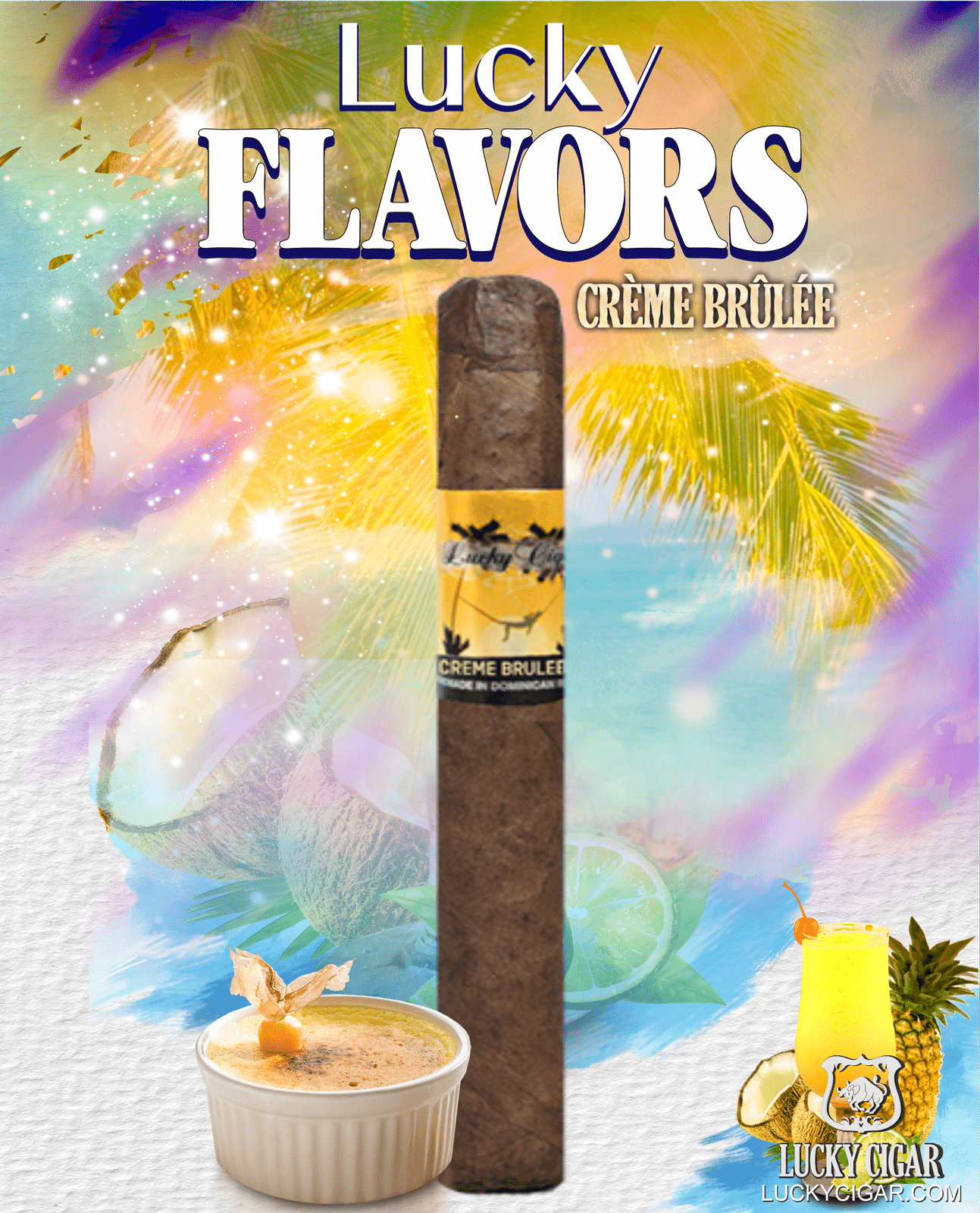 Creme Brulee - Lucky Flavors Collection by The House of Lucky Cigar