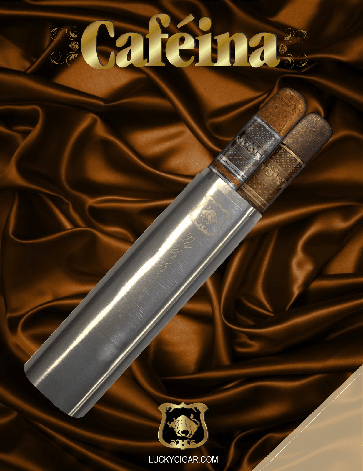 Scotte Aluminum Cigar Tube Elegant Cigar Holders 2 Colors (Golden) - Yahoo  Shopping