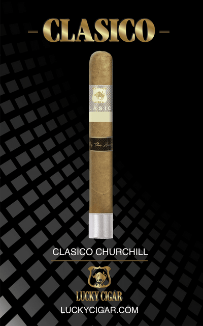 Classic Cigars - Classico by Lucky Cigar: Churchill 7X48 Single Cigar