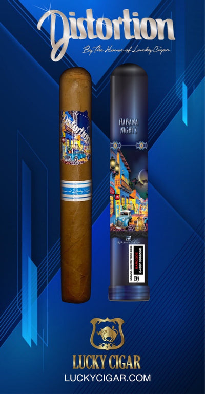 Habana Nights 6x50 Single Cigar from The Distortion Series, Limited Edition from Lucky Cigar