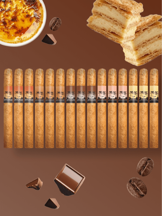 tobacco dessert Lucky Flavors 15-Piece Desserts Sampler