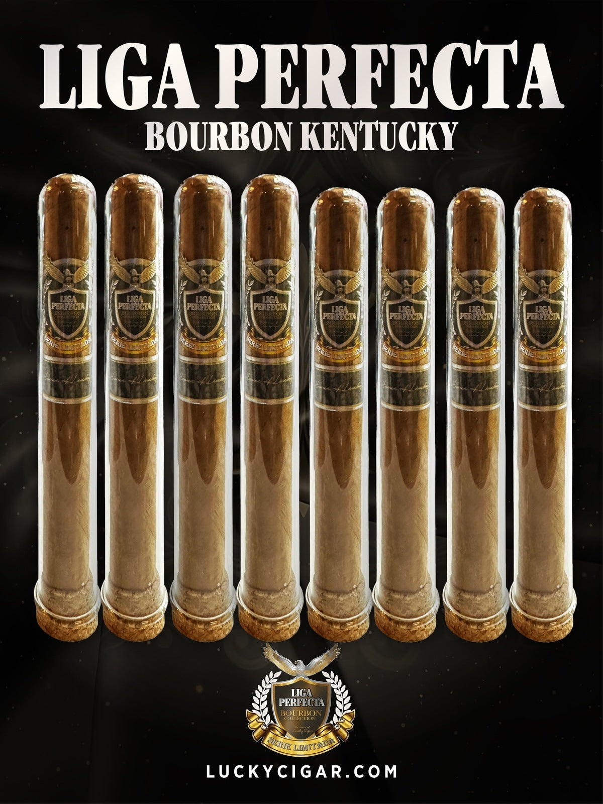 Infused Cigars: Liga Perfecta Bourbon 4 Double Grande, 4 Toro Cigars