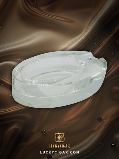 Ashtrays, Cigar Lifestyle Accessories: Lucky Crystal Ashtray Eclipse