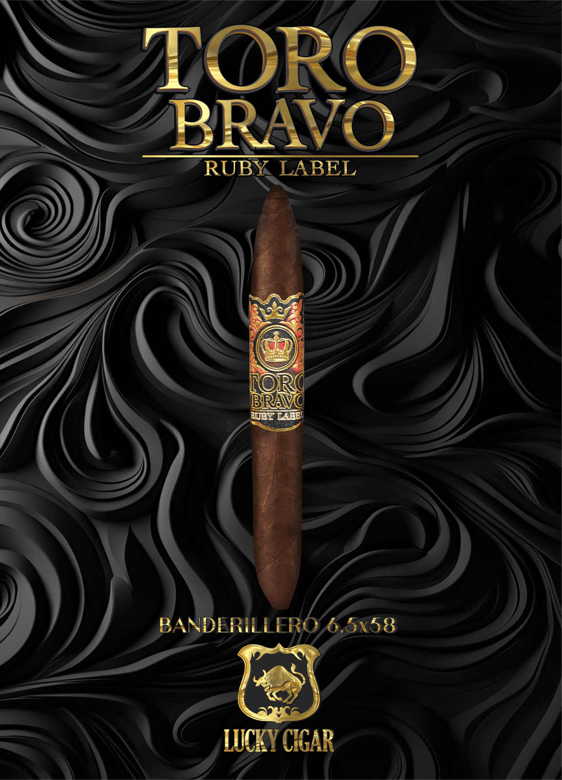 Toro Bravo Ruby Label 6.5x58 Single Cigar