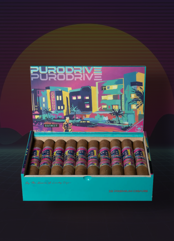 Purodrive by Lucky Cigar: Ocean Drive 5x50 Single Cigar