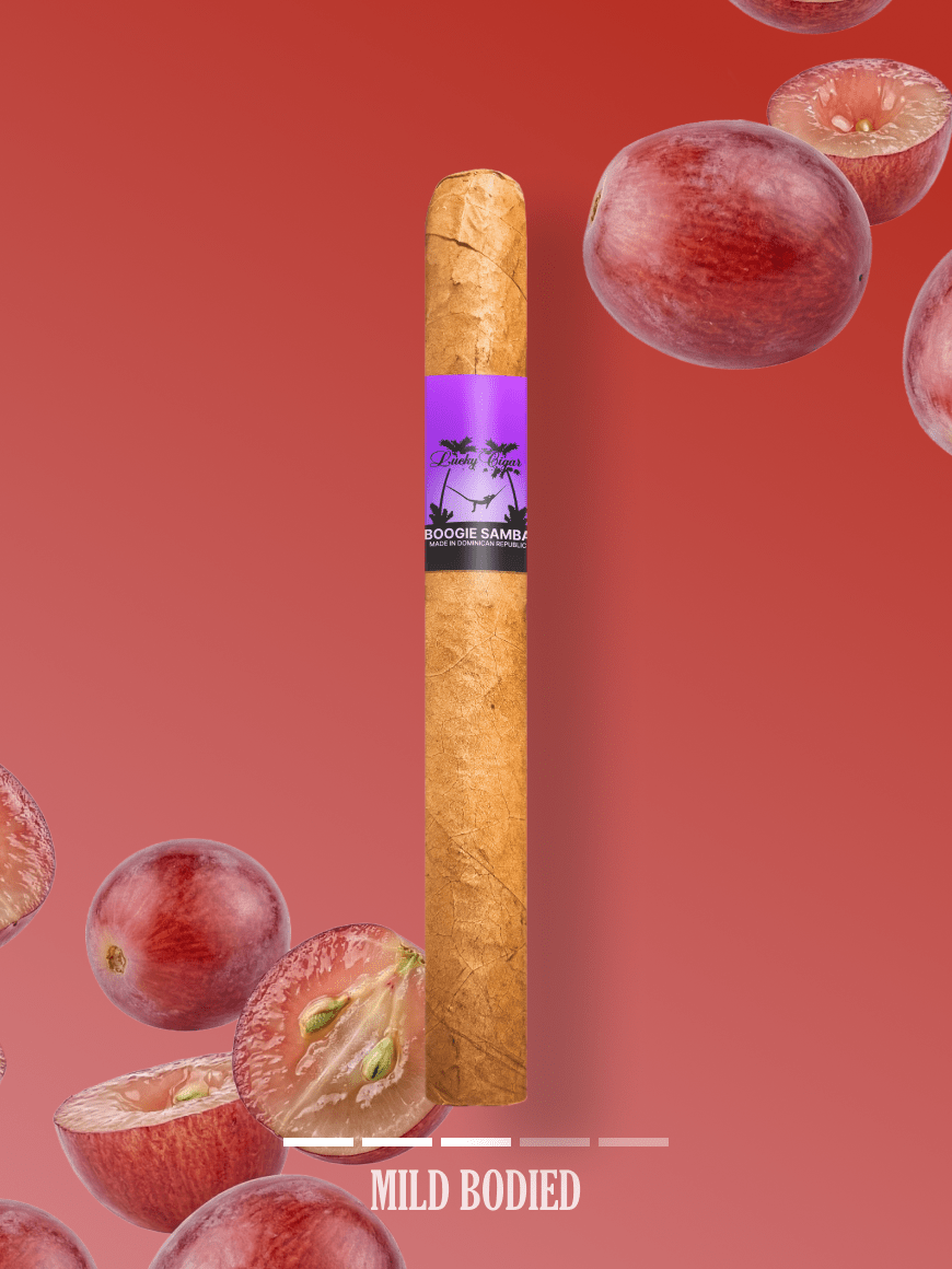 Flavored Cigars: Lucky Flavors Boogie Samba 5x42 Cigar