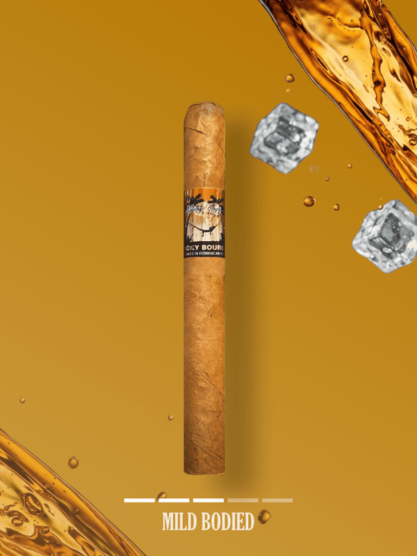 Flavored Cigars: Lucky Flavors Bourbon 5x42 Cigar