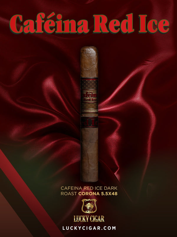 Infused Cigars: Caféina Red Ice Corona 5.5x48 Single Cigar