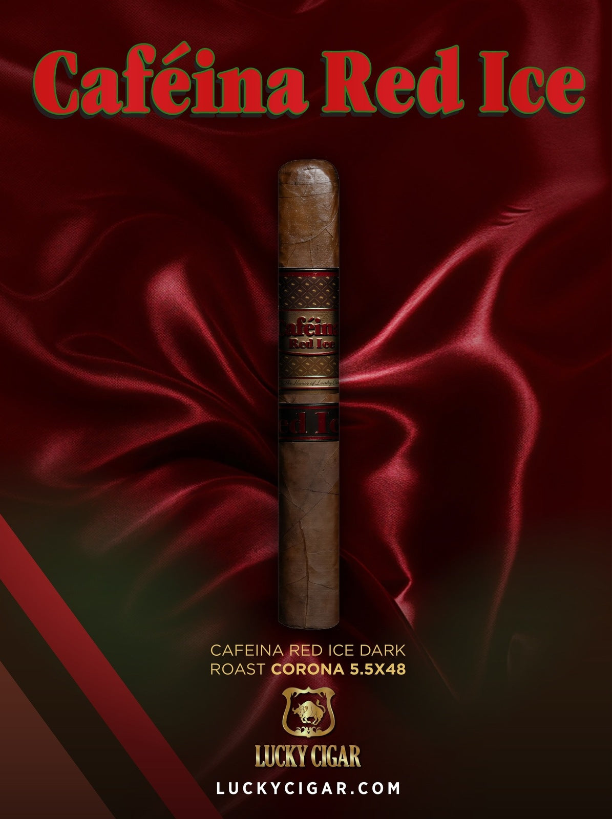 Infused Cigars: Caféina Red Ice Corona 5.5x48 Single Cigar