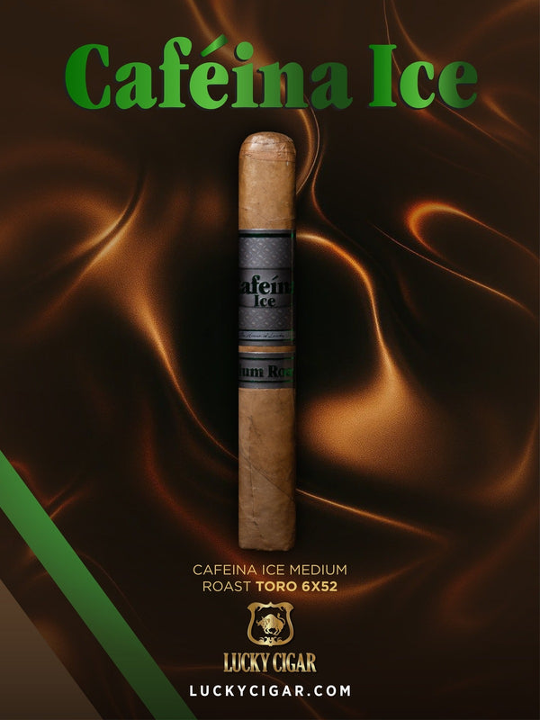 Infused Cigars: Cafeina Ice Medium Roast Toro 6x52 Single Cigar