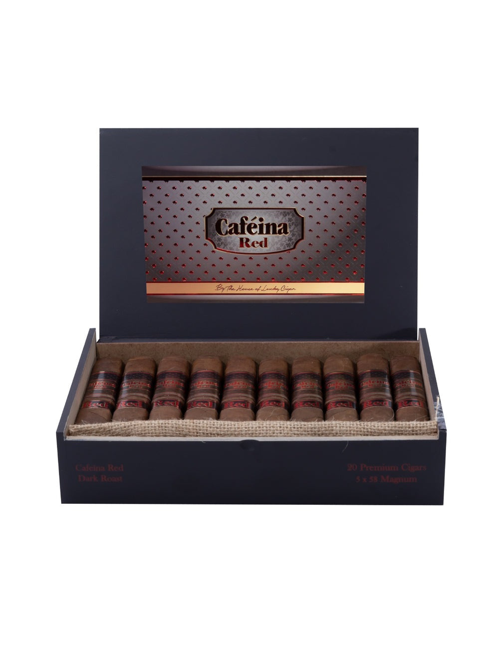 Infused Cigars: Cafeina Red Magnum 5x58 Single Cigar – Lucky Cigar
