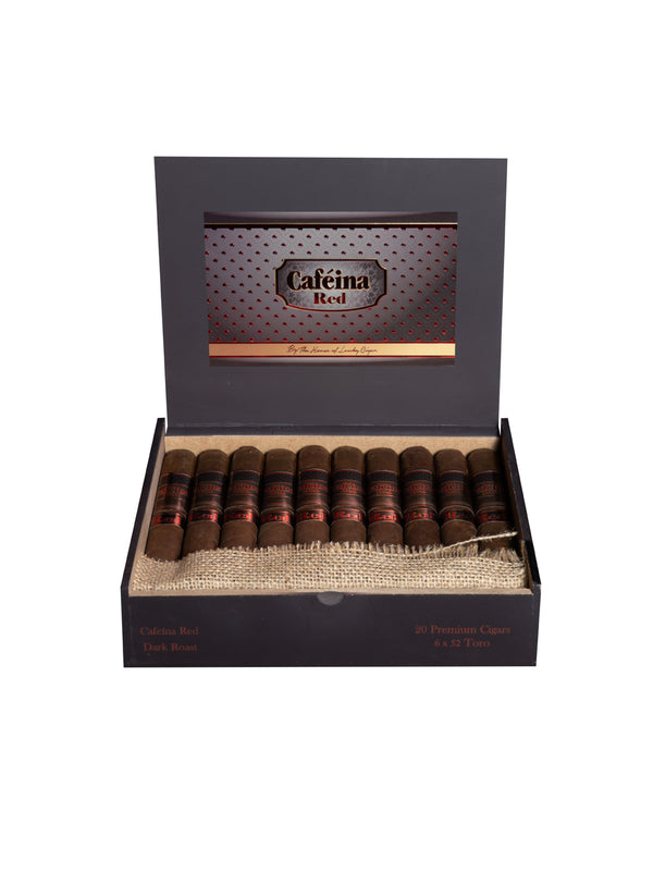 Infused Cigars: Caféina Red Toro 6 x 52 Cigar – Box of 20