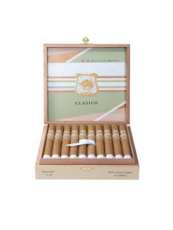 Classic Cigars - Classico by Lucky Cigar: Churchill 7x50 Box of 20