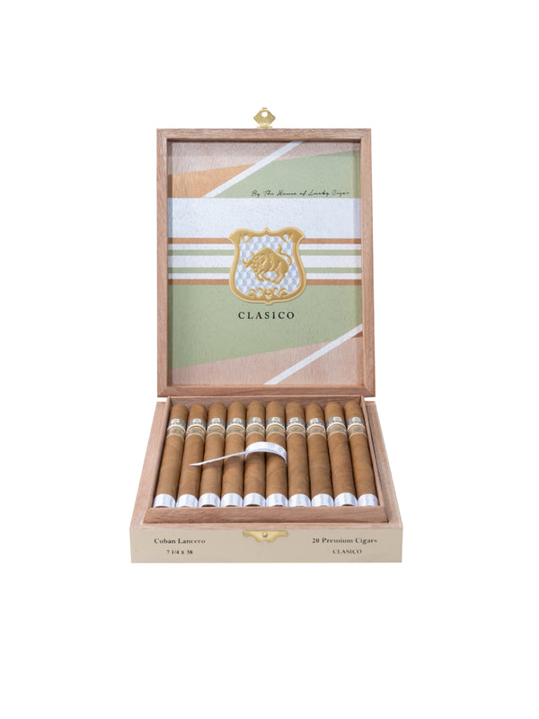 Classic Cigars - Classico by Lucky Cigar: Lancero 7 1/4x38 Box of 20