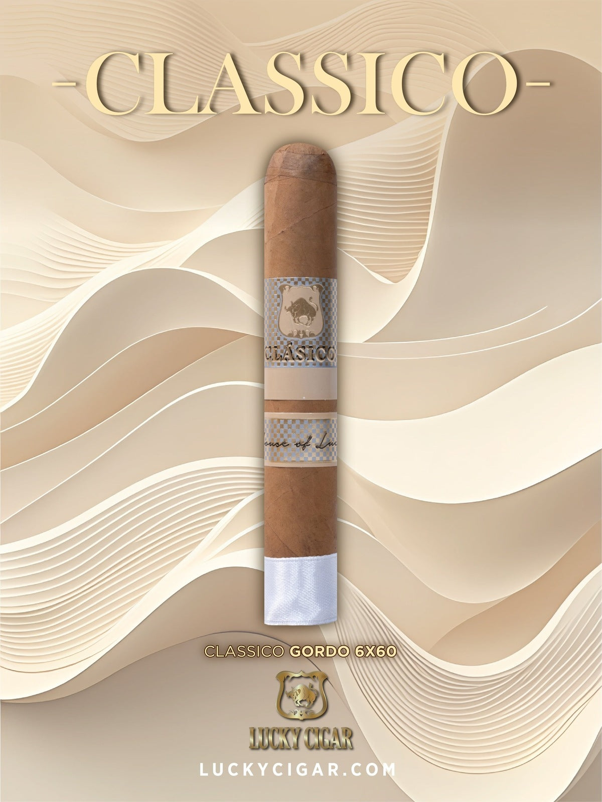 Classic Cigars - Classico by Lucky Cigar: Gordo 6x60 Single Cigar