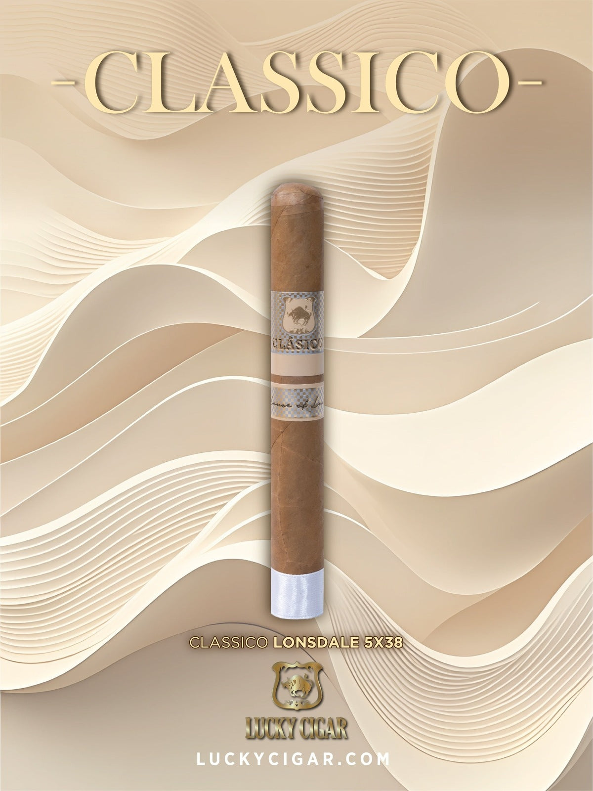 Classic Cigars - Classico by Lucky Cigar: Lonsdale  5x38 Single Cigar