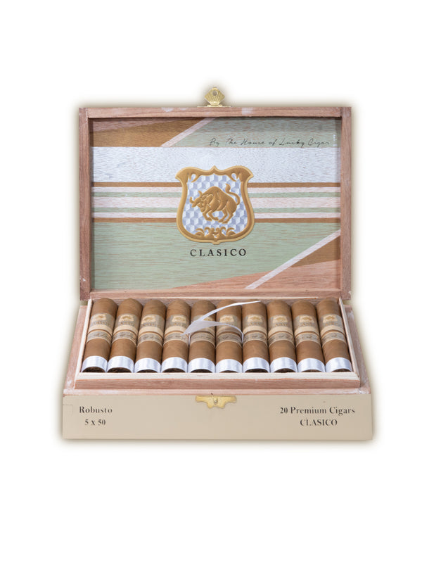 Classic Cigars - Classico by Lucky Cigar: Robusto 5x50 Box of 20