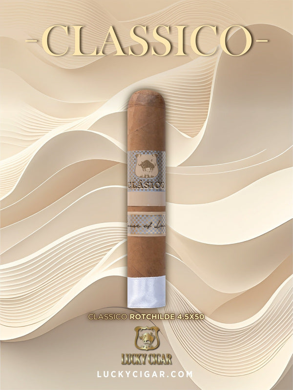 Classic Cigars - Classico by Lucky Cigar: Rotchilde 4.5x50 Single Cigar