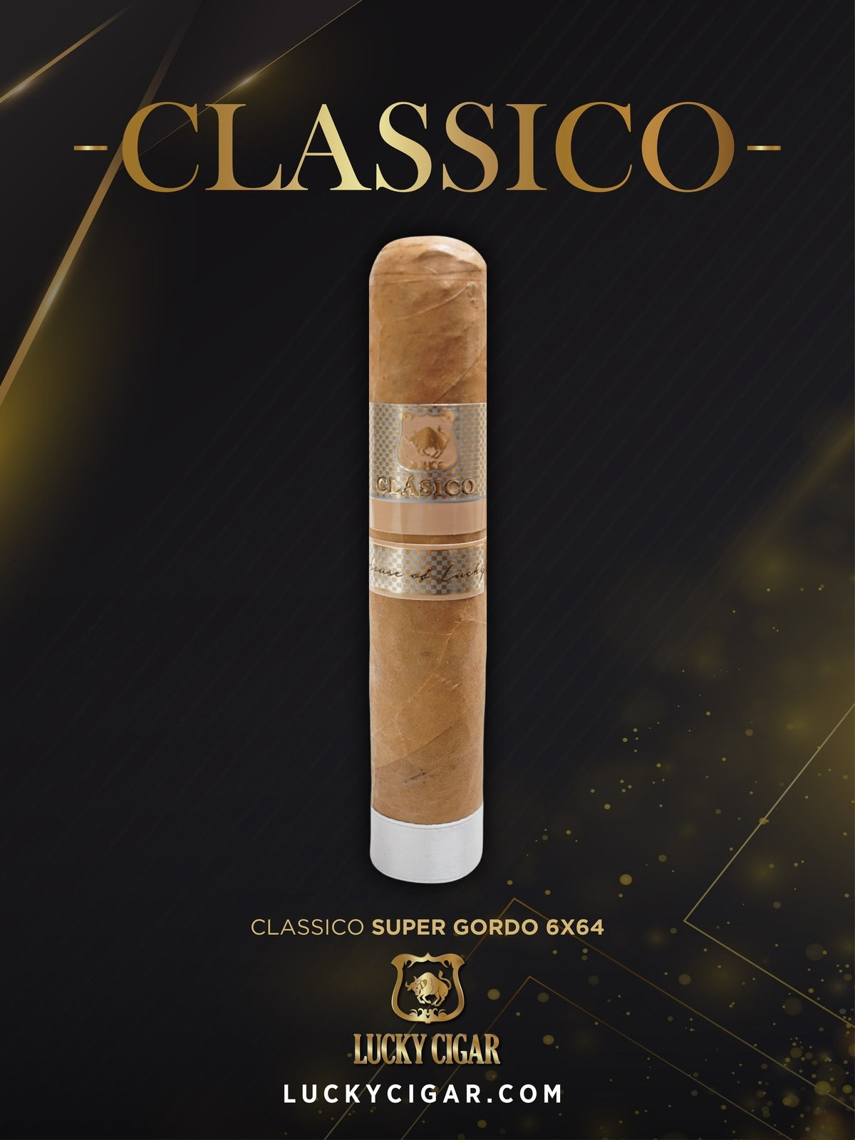 Classic Cigars - Classico by Lucky Cigar: Super Gordo 6x64 Single Cigar