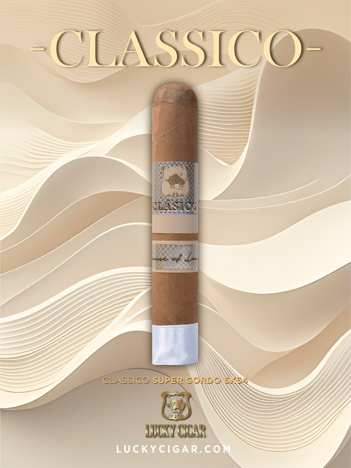 Classic Cigars - Classico by Lucky Cigar: Super Gordo 6x64 Single Cigar