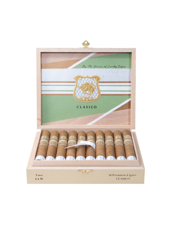 Classic Cigars - Classico by Lucky Cigar: Toro 6x50 Box of 20