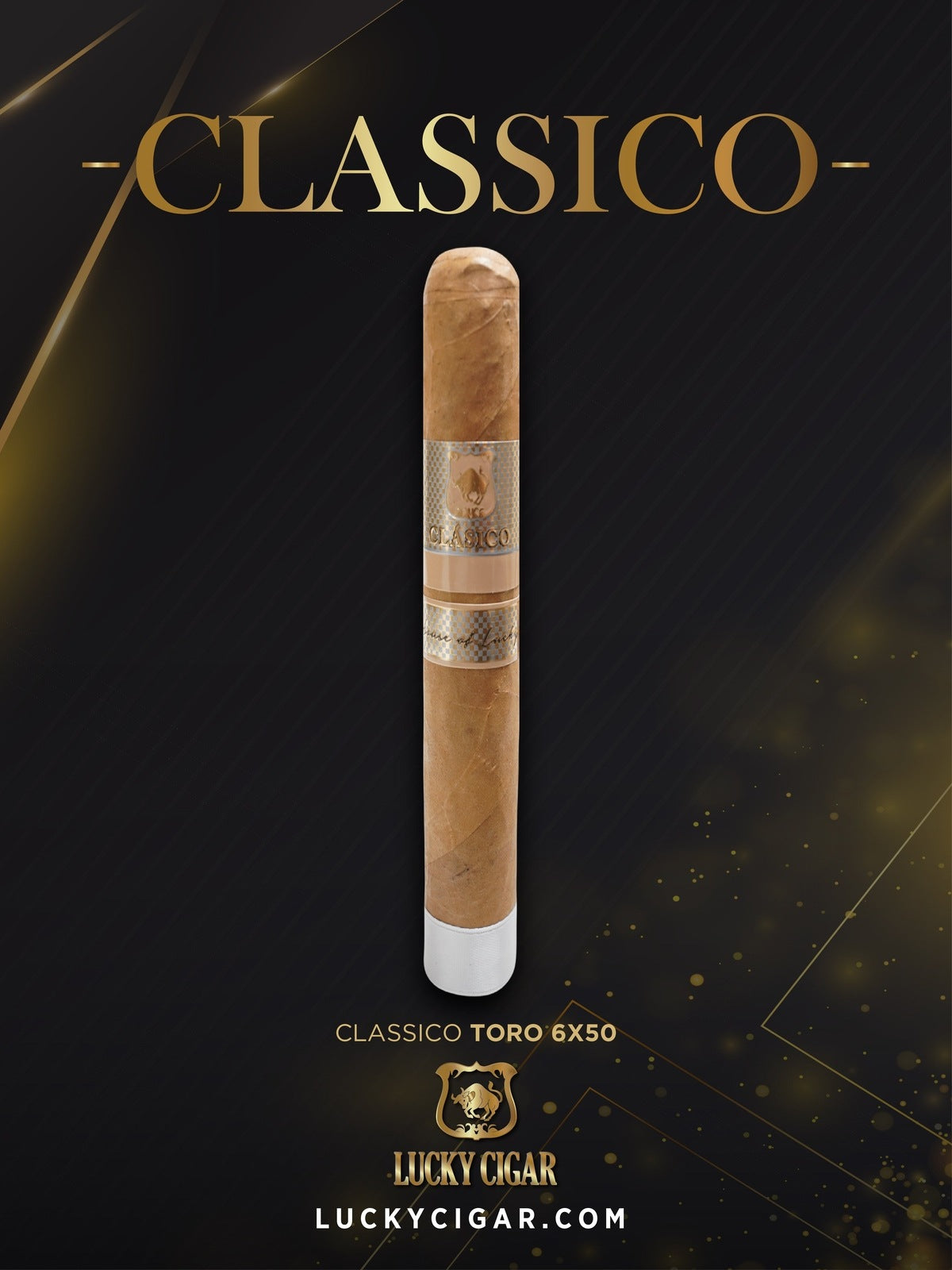 Classic Cigars - Classico by Lucky Cigar: Toro 6x50 Single Cigar