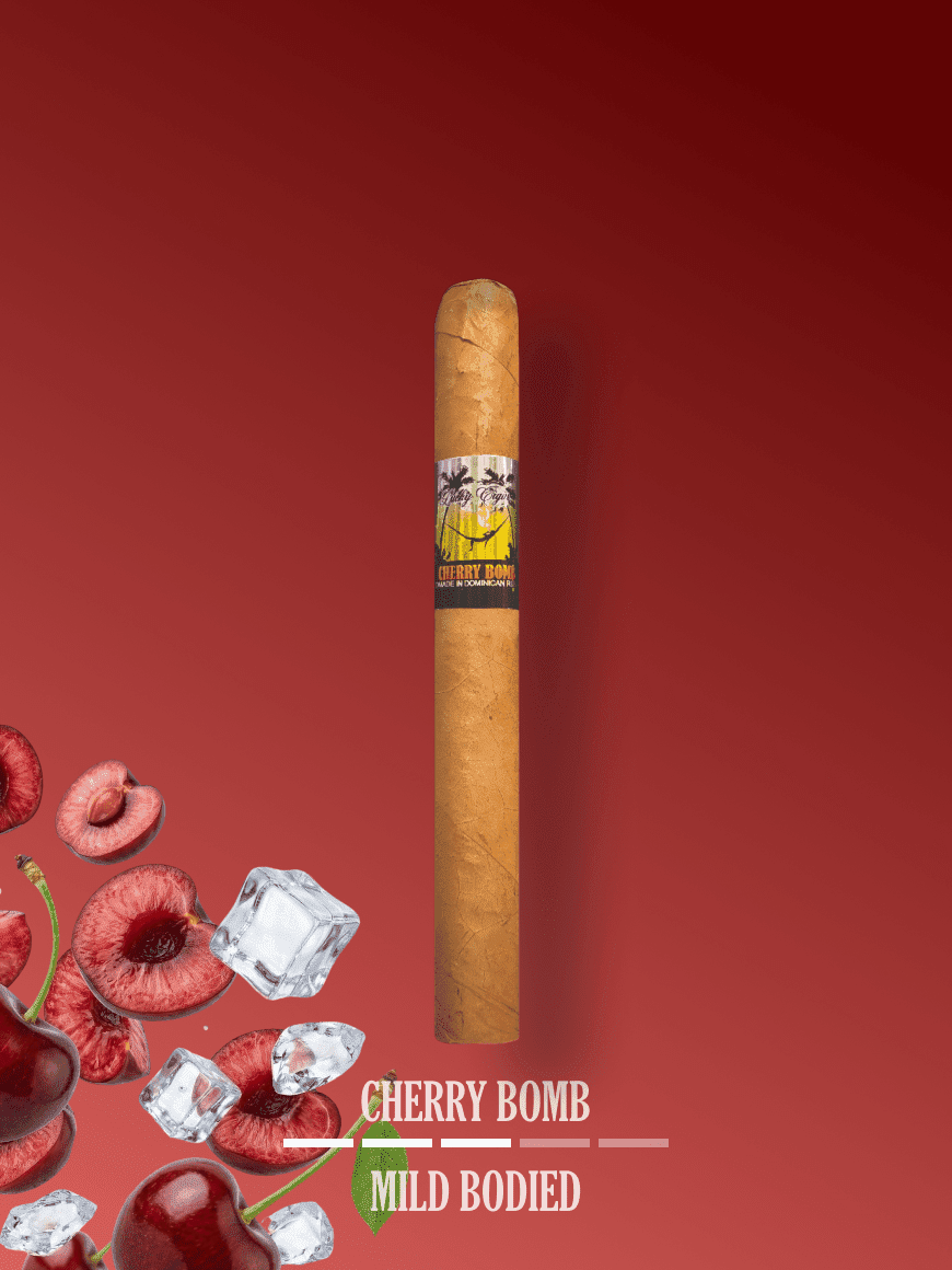 Flavored Cigars: Lucky Flavors Cherry Bomb 5x42 Cigar