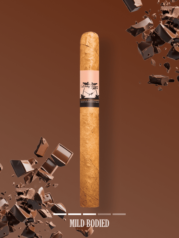 Flavored Cigars: Lucky Flavors Coco Volcano 5x42 Cigar