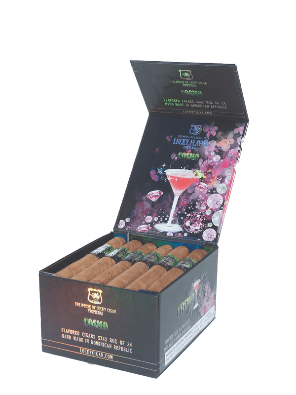 Flavored Cigars: Lucky Flavors COSMO 5x42 Box
