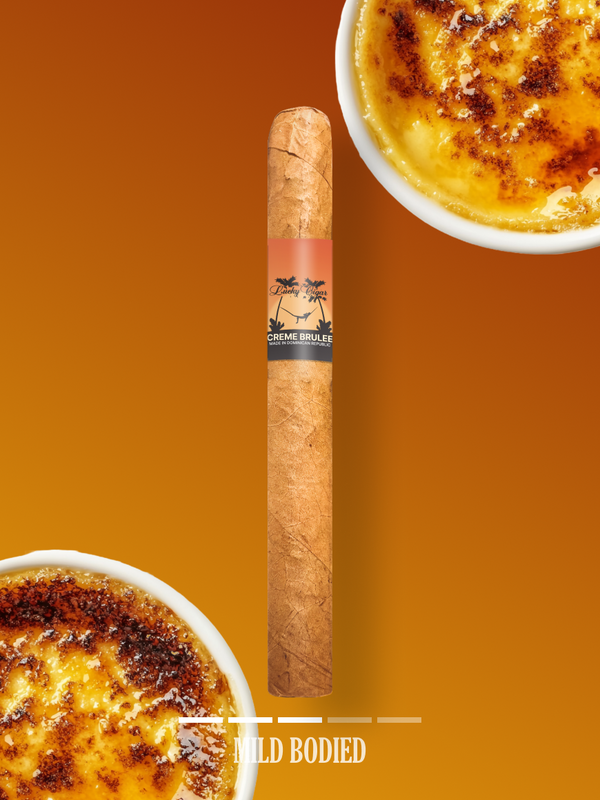 Flavored Cigars: Lucky Flavors Creme Brulee 5x42 Cigar