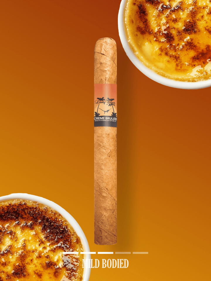 creme brulee tobacco Lucky Flavors Creme Brulee Cigar creme brulee tobacco Lucky Flavors Creme Brulee Cigar