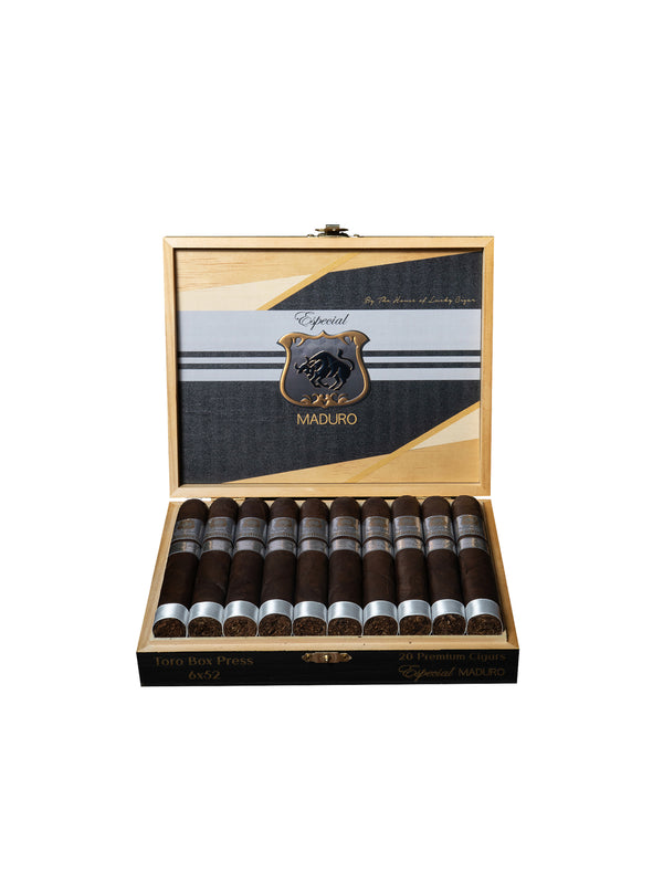 Maduro Cigars: Especial Maduro by Lucky Cigar: Gigante 7x70 Box of 20