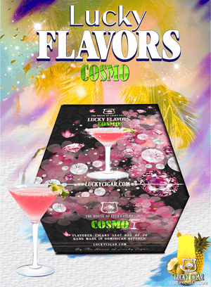 Flavored Cigars: Lucky Flavors COSMO 5X42 Box