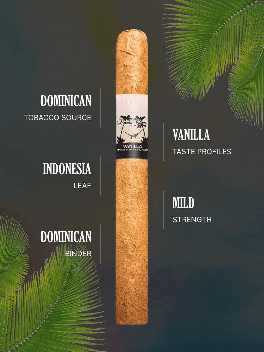 Lucky Flavors Vanilla Cigar