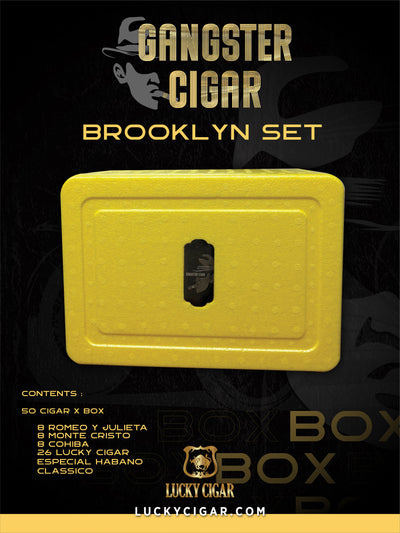 Gangster Cigars By Lucky Cigar: Brooklyn Set of 50 Cigars