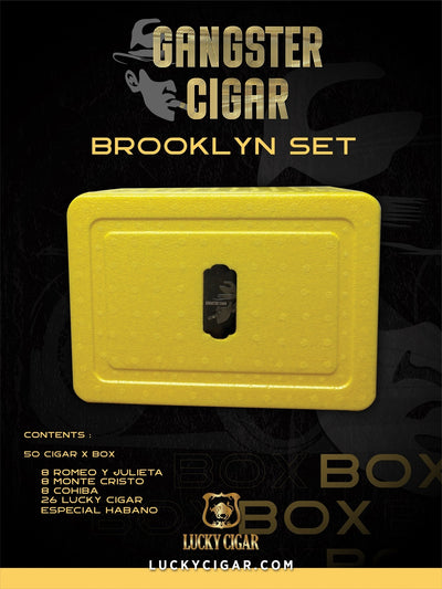 Gangster Cigars By Lucky Cigar: Brooklyn Set of 50 Cigars