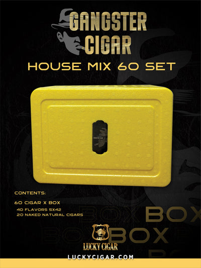 Gangster Cigars By Lucky Cigar: House Mix 60 Set