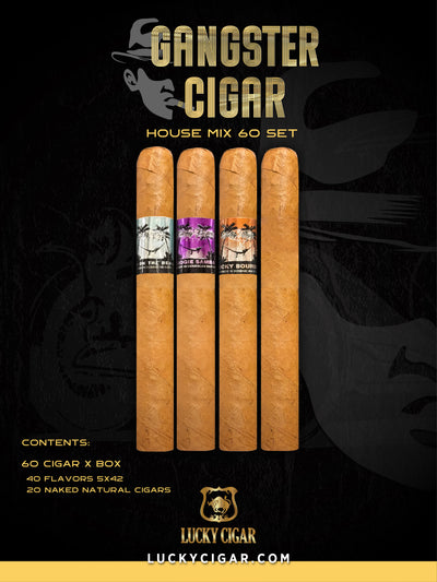Gangster Cigars By Lucky Cigar: House Mix 60 Set