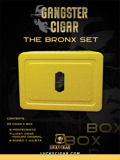 Gangster Cigars By Lucky Cigar: The Bronx Set of 25 Cigars