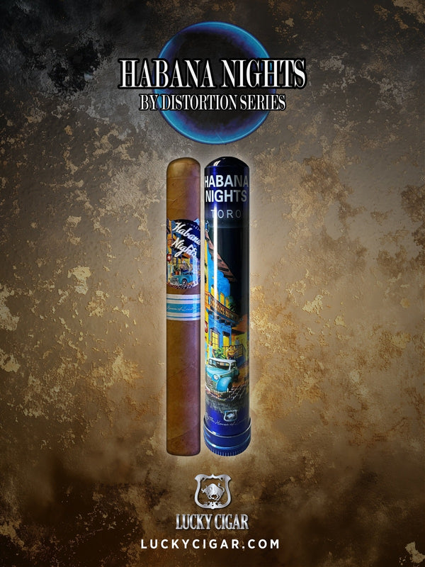 Habana Nights 6x50 Cigar From The Distortion Series: Single Cigar