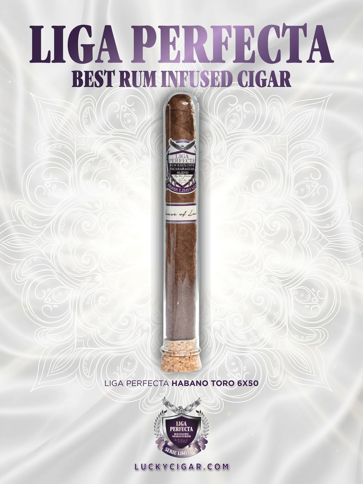 Infused Cigars: Liga Perfecta Habano Toro 6x50 Single Cigar