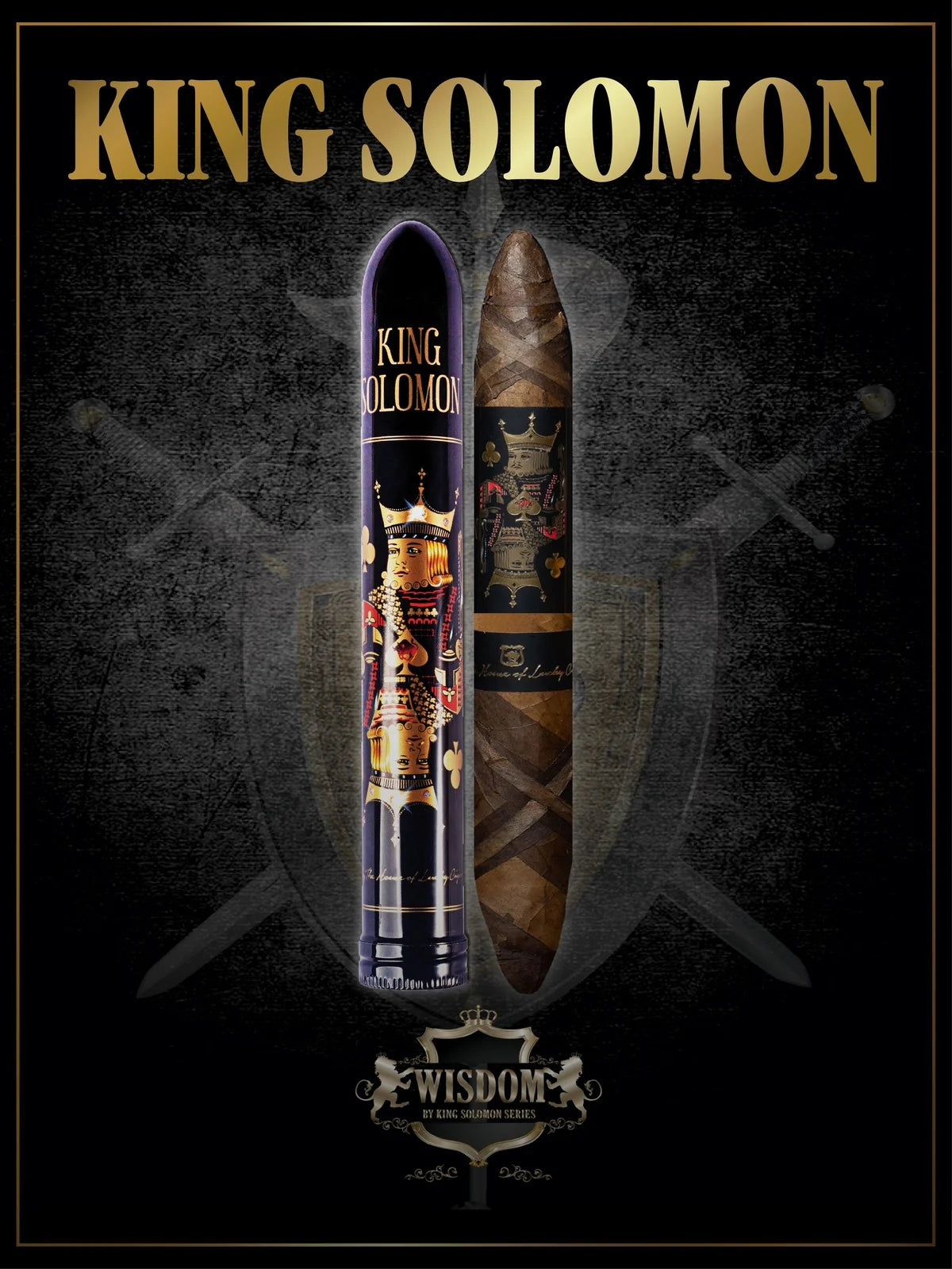 King Solomon 7x60 Cigars in Tubes - Box of 10 – Lucky Cigar
