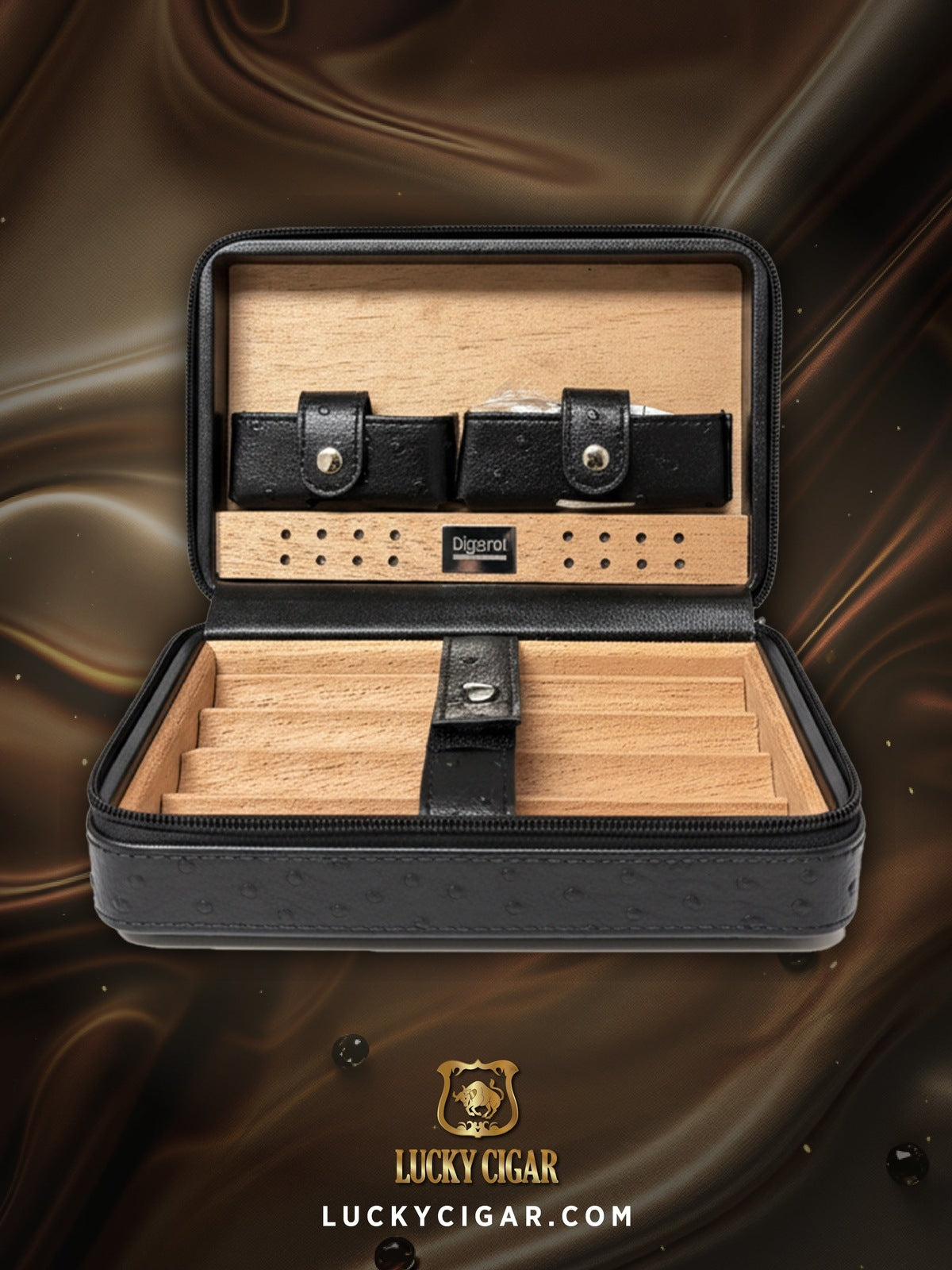 Cigar Lifestyle Accessories: Tribal Leather Case