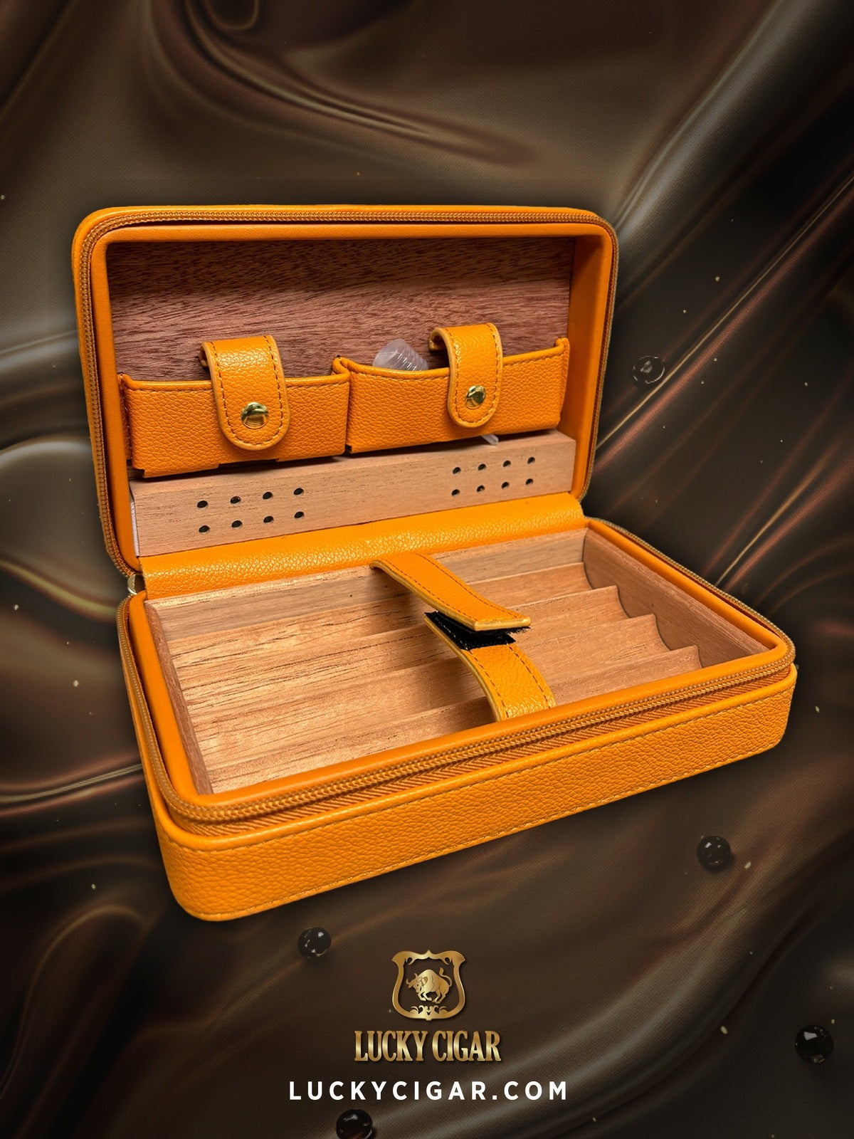 Cigar Lifestyle Accessories: Tribal Leather Case