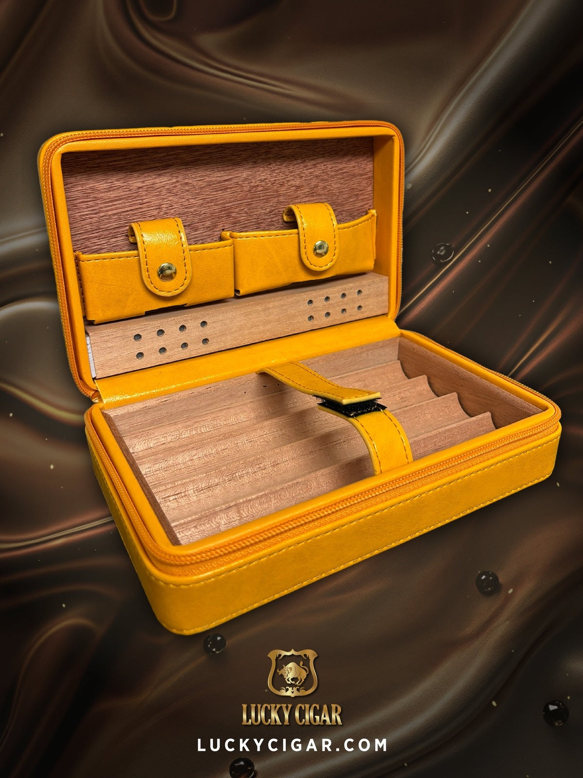 Cigar Lifestyle Accessories: Tribal Leather Case