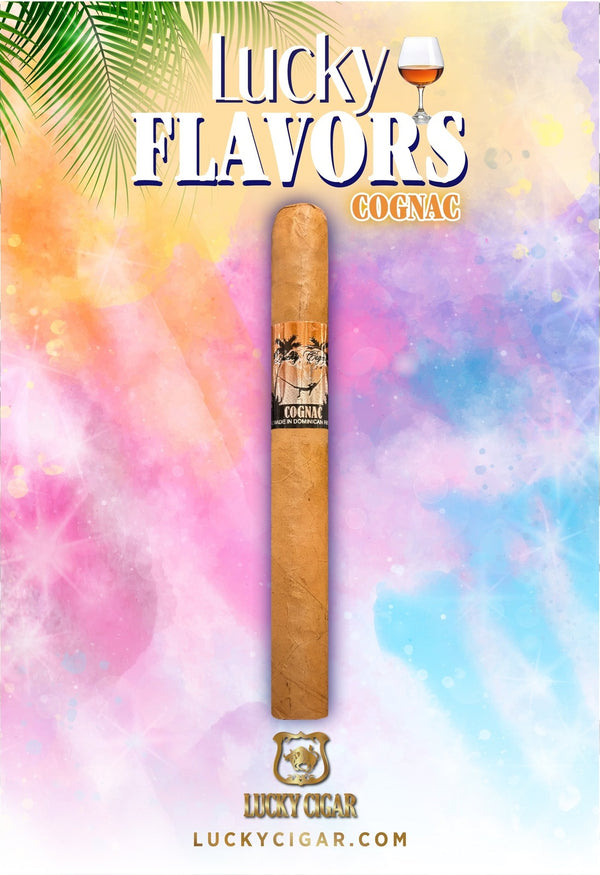 Flavored Cigars: Lucky Flavors Cognac 5x42 Cigar