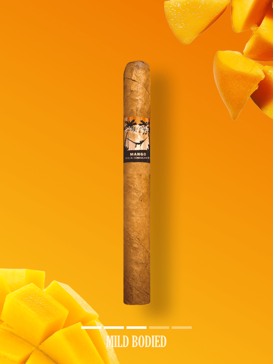 Flavored Cigars: Lucky Flavors Mango 5x42 Cigar
